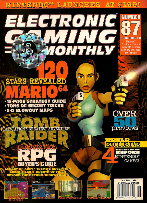 Electronic Gaming Monthly Issue 87 (October 1996) cover